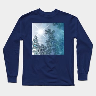 Sunlight through Abstract Leaves Long Sleeve T-Shirt